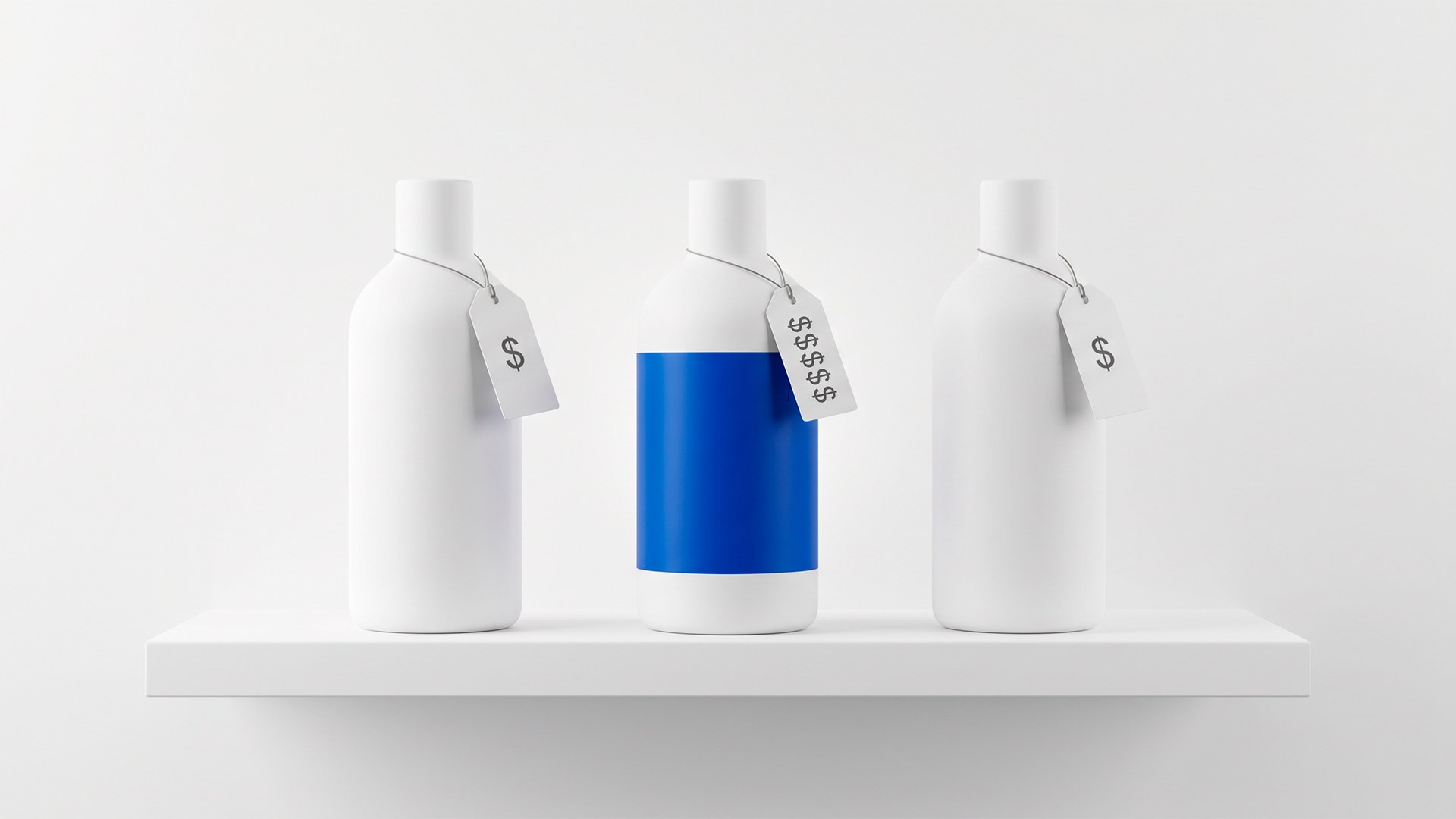 Design e posicionamento de preço